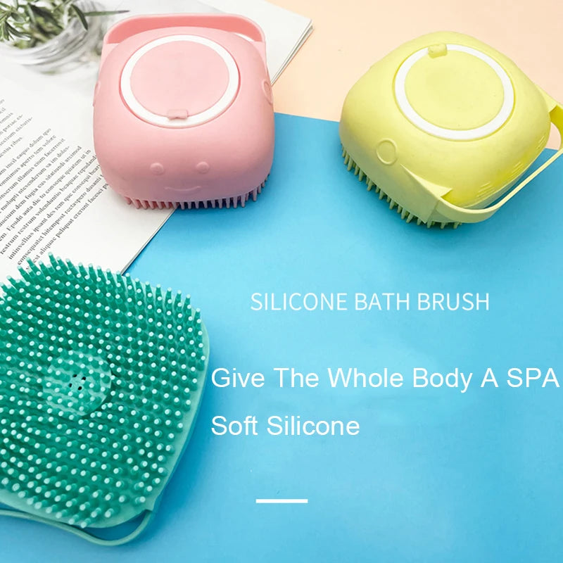Brosse massante pour shampooing